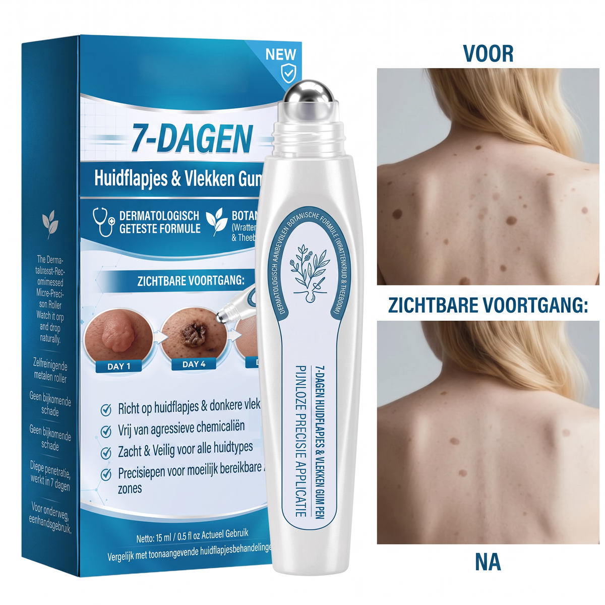 ClearRoller™ Roller Serum - Geavanceerd Een Heldere Huid
