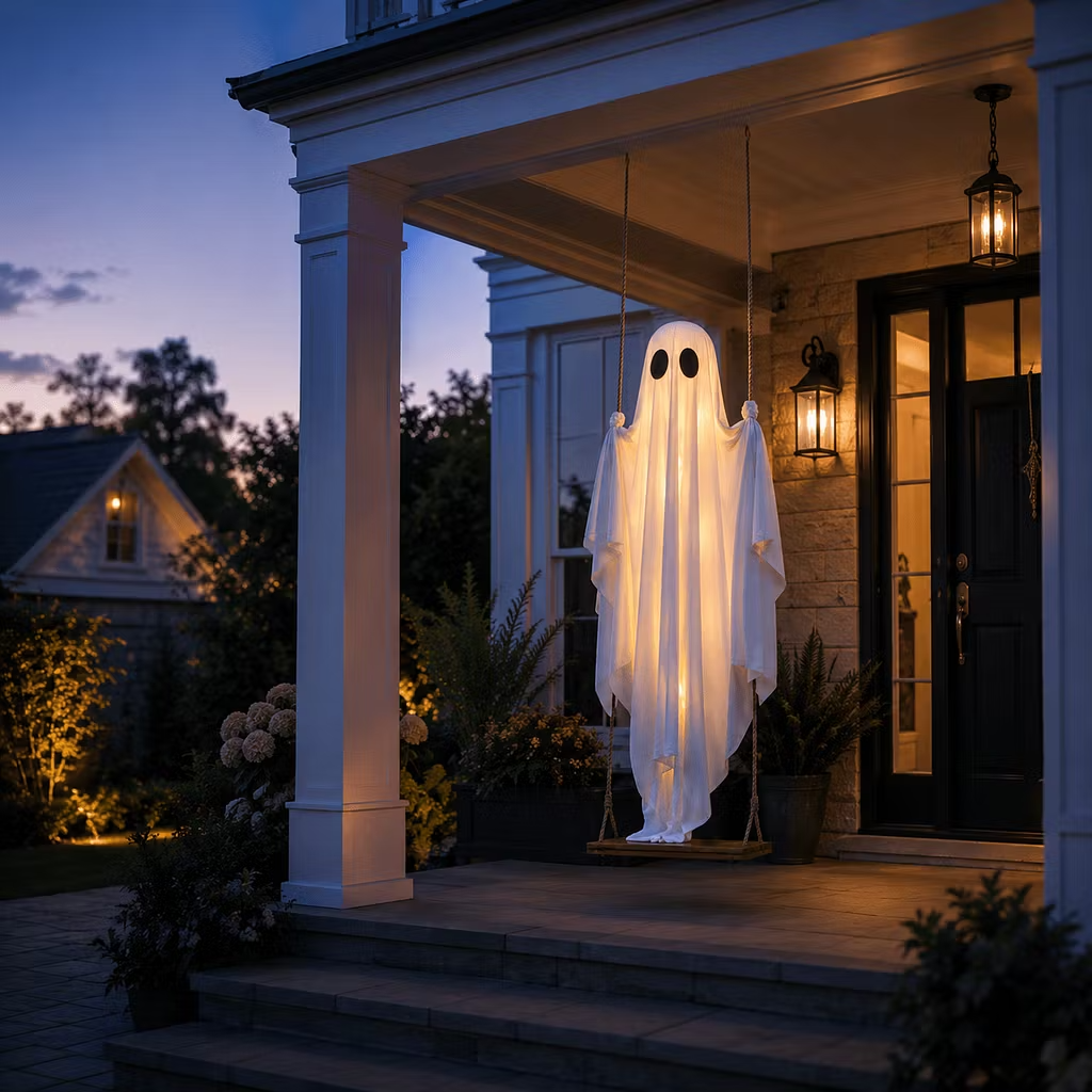 De spookschommel met ledverlichting – dé Halloween-nieuwigheid van dit jaar!