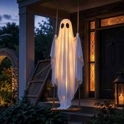 De spookschommel met ledverlichting – dé Halloween-nieuwigheid van dit jaar!