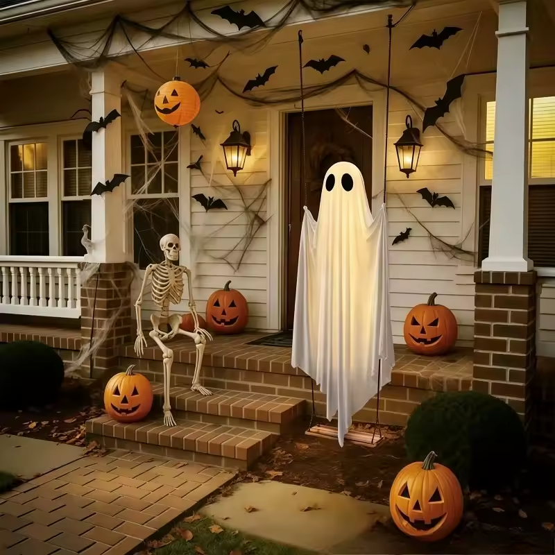 De spookschommel met ledverlichting – dé Halloween-nieuwigheid van dit jaar!
