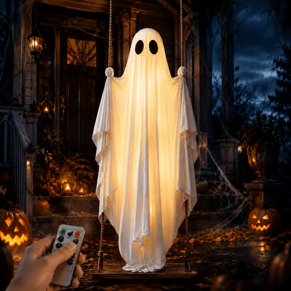De spookschommel met ledverlichting – dé Halloween-nieuwigheid van dit jaar!