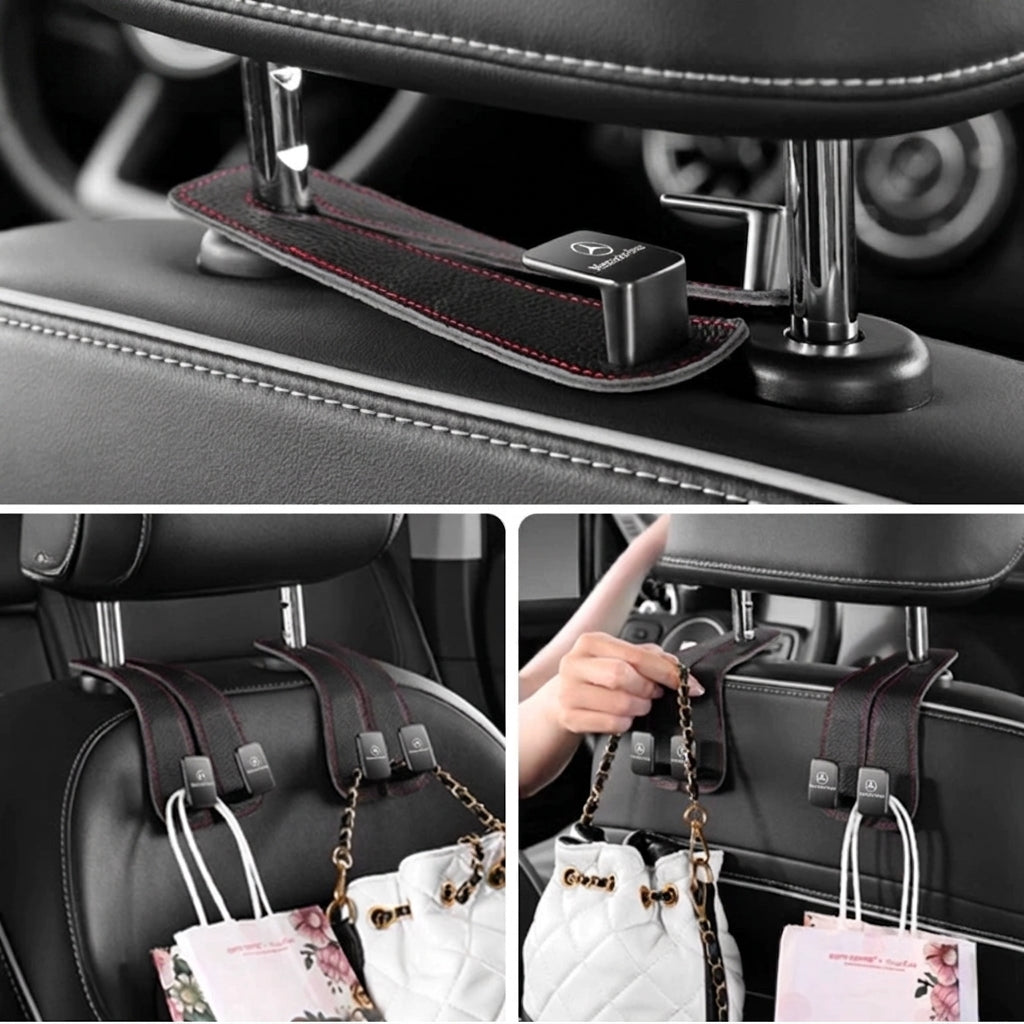Dubbele Logo autohaak - De ultieme auto-organizer