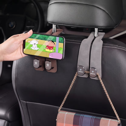 Dubbele Logo autohaak - De ultieme auto-organizer