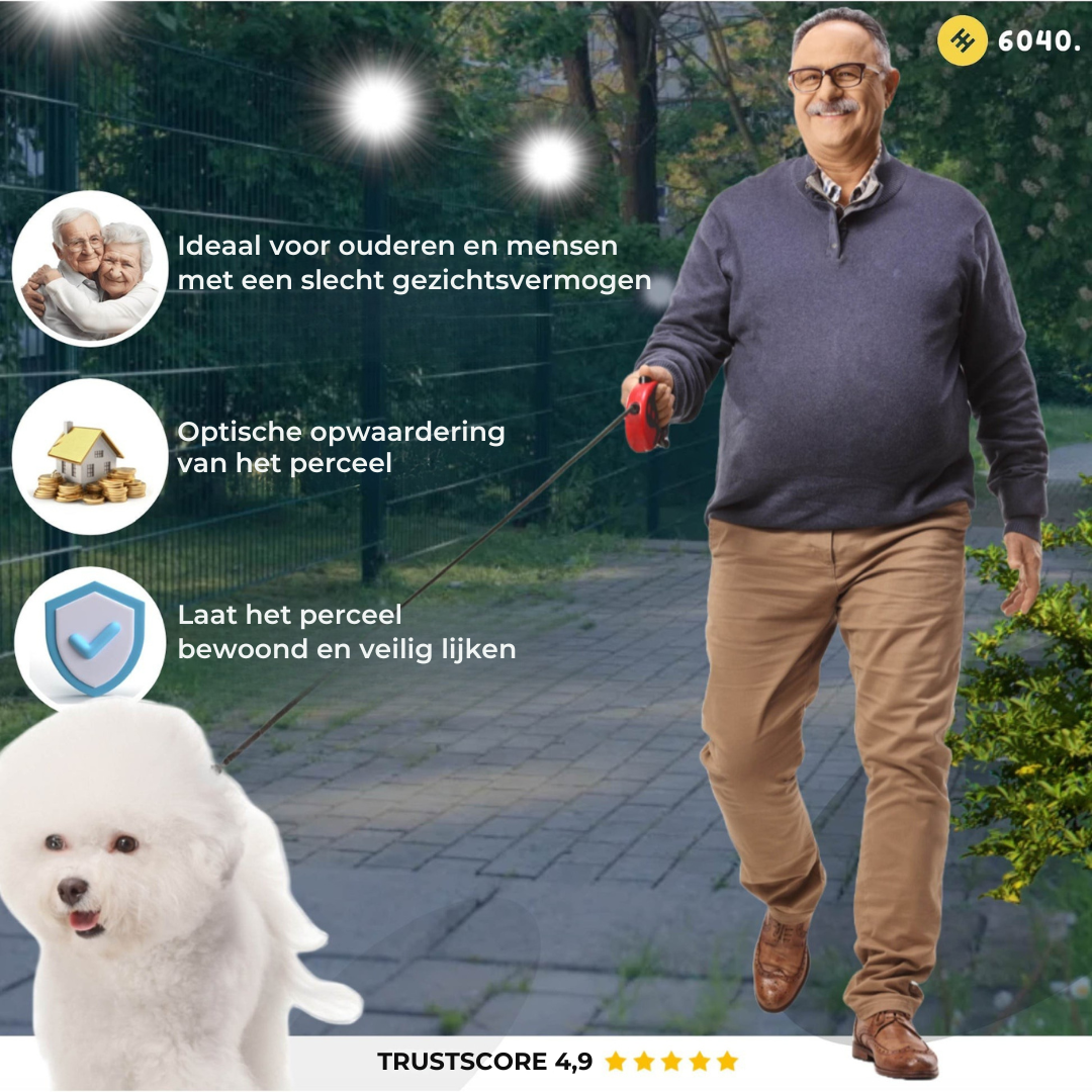 Zonne-afbakeningslamp