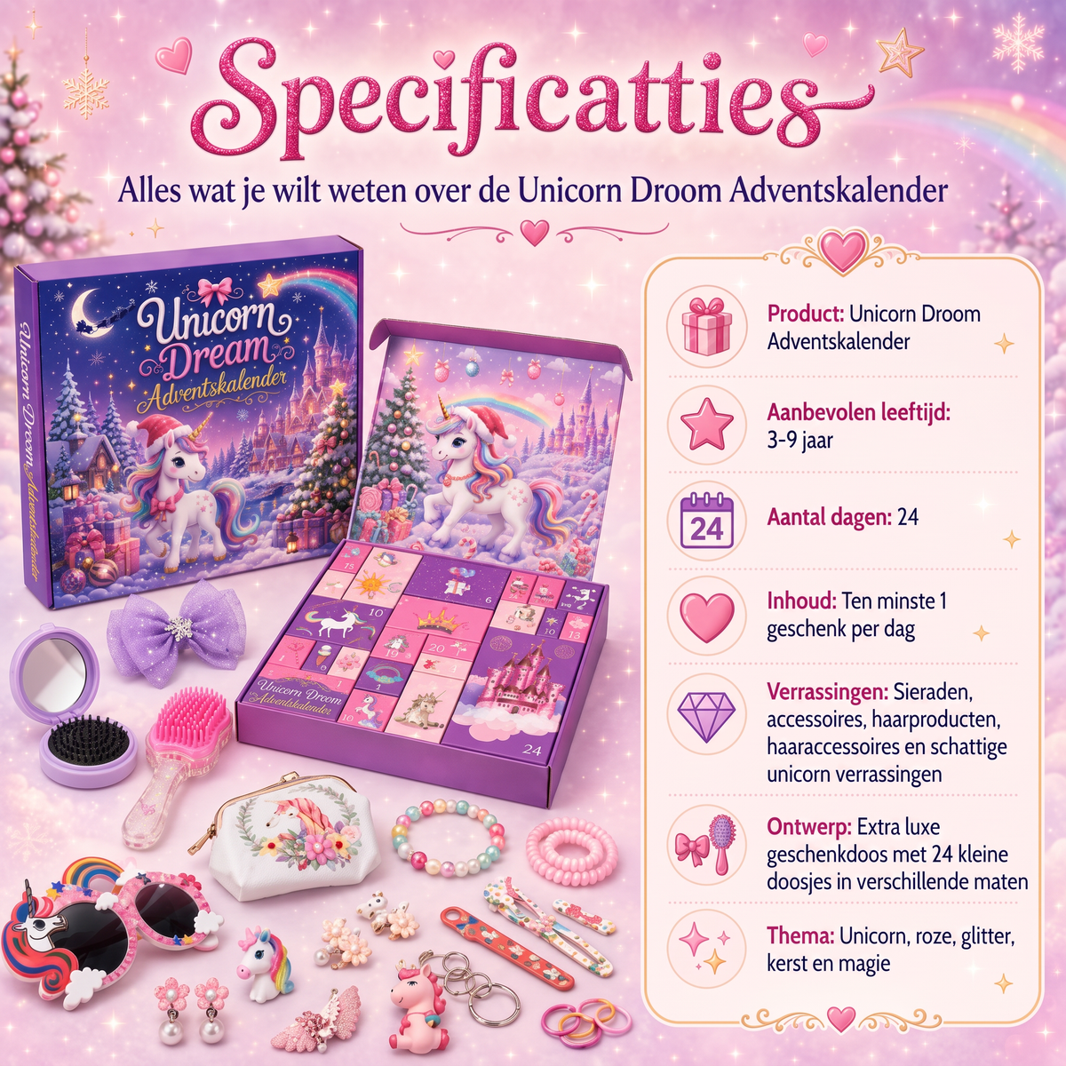 Eenhoorn Dromen Adventskalender