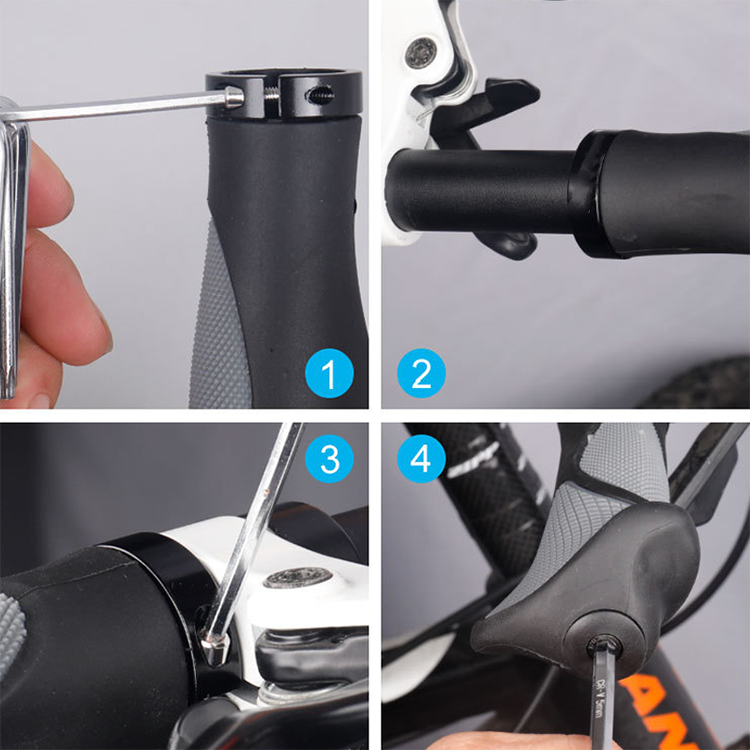 Ergonomische fietsstuurgrepen – perfect voor mountainbiken en wielrennen op de weg