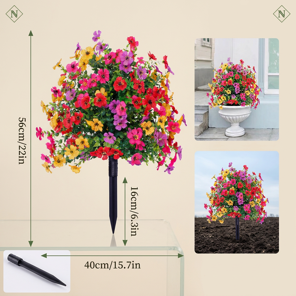 FloraLux - Hoogwaardige Kunstbloemen voor Entree en Terras