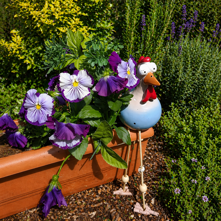 Leuke kippendecoraties voor je tuin