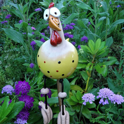 Leuke kippendecoraties voor je tuin