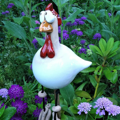 Leuke kippendecoraties voor je tuin