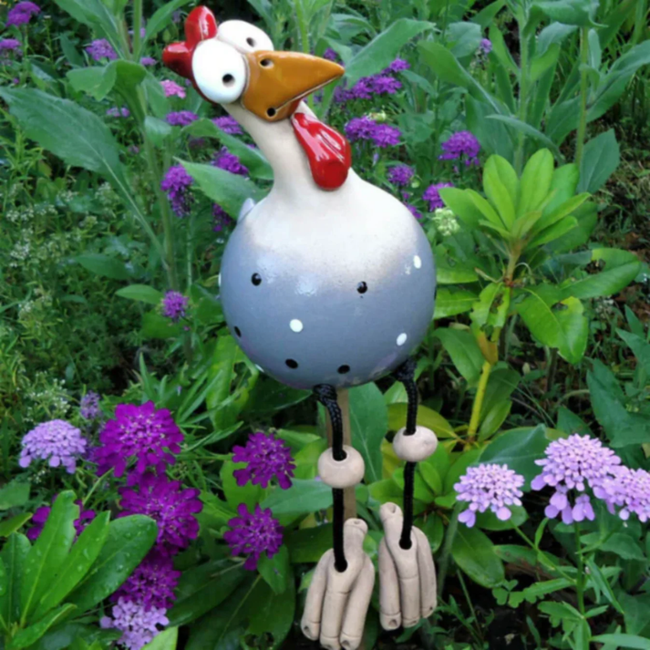 Leuke kippendecoraties voor je tuin