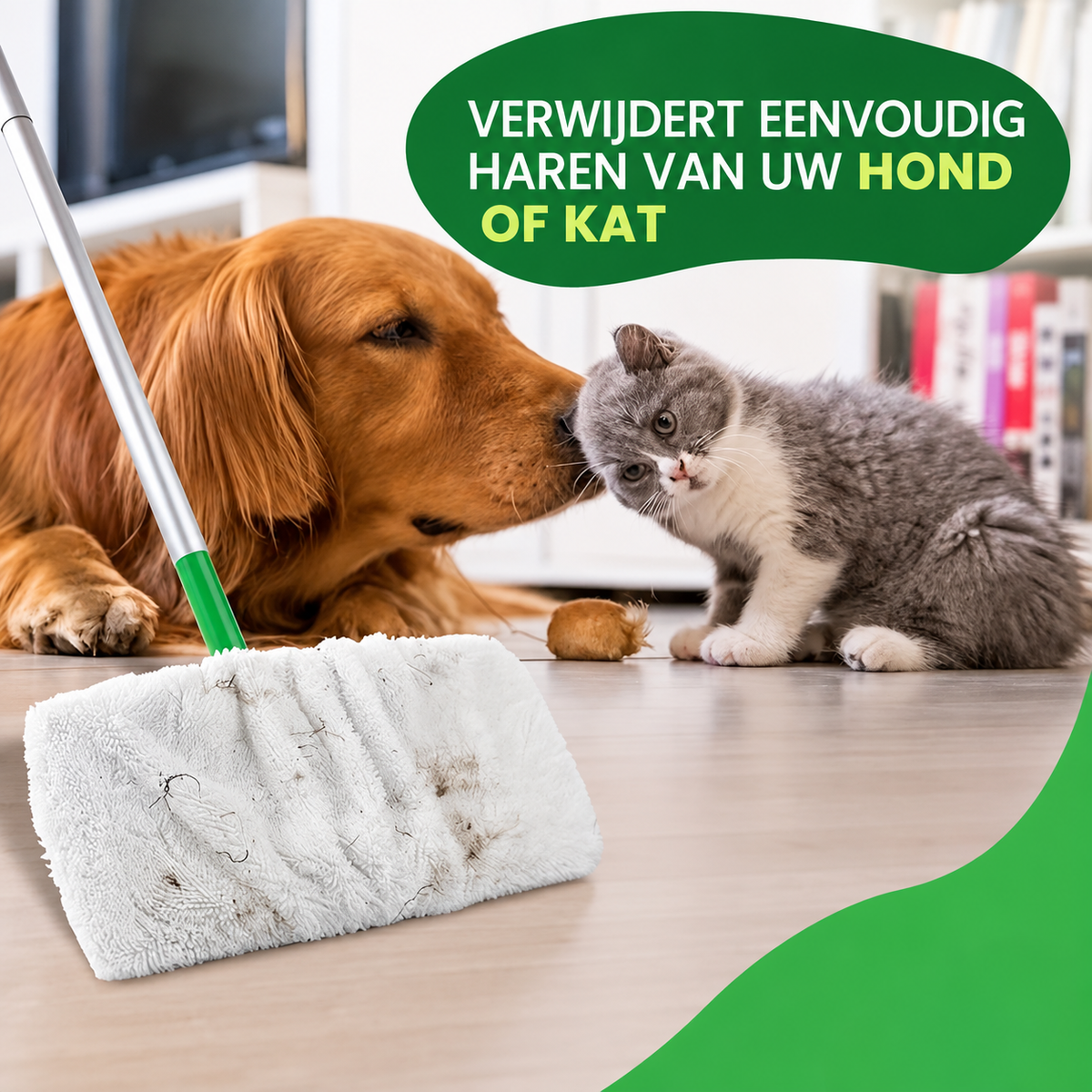 Herbruikbare microvezeldoek voor Swiffer