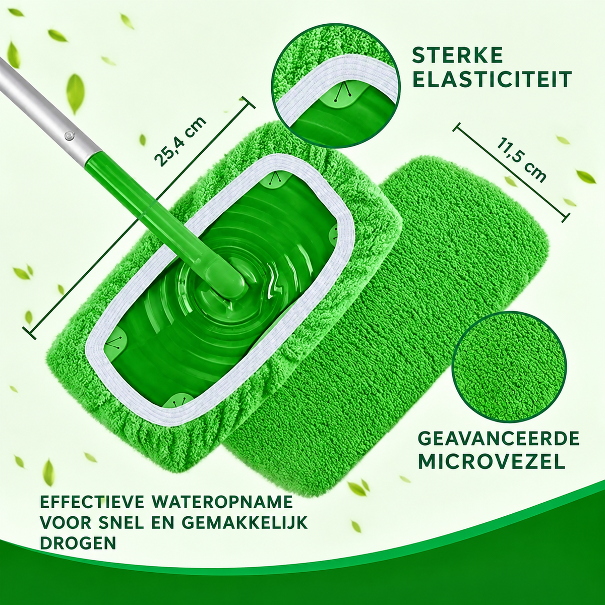 Herbruikbare microvezeldoek voor Swiffer