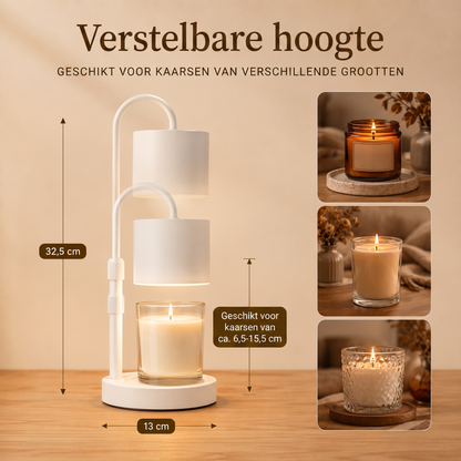 Kaarsenwarmer Lamp – geur en sfeer zonder open vlam