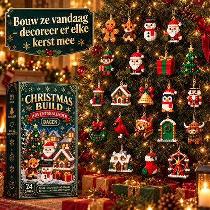 Kerstbouwproject – Bouw elke dag tot Kerstmis een nieuwe kerstfiguur 🎄