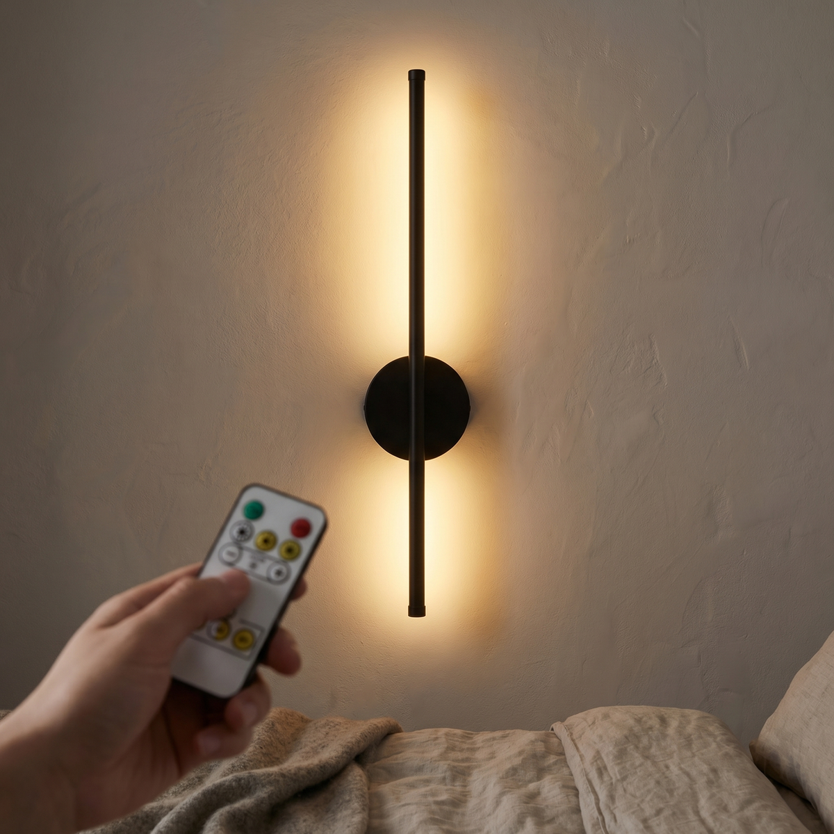 Linea – Draadloze LED-wandlamp