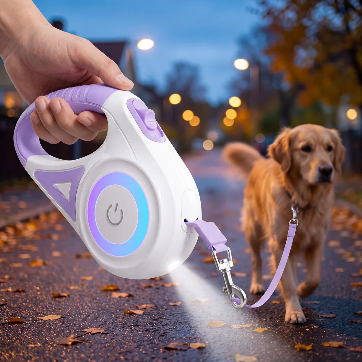 LumiLeash™ - Lichtgevende Leiband
