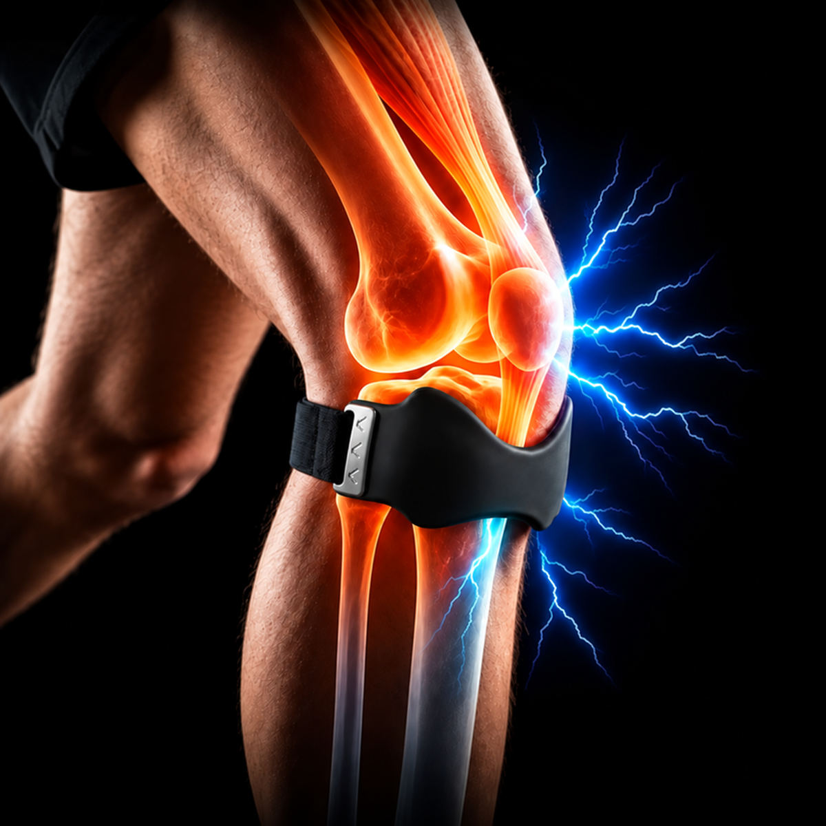Kniebrace Air: Gerichte ondersteuning op precies de plek waar de knie het begeeft