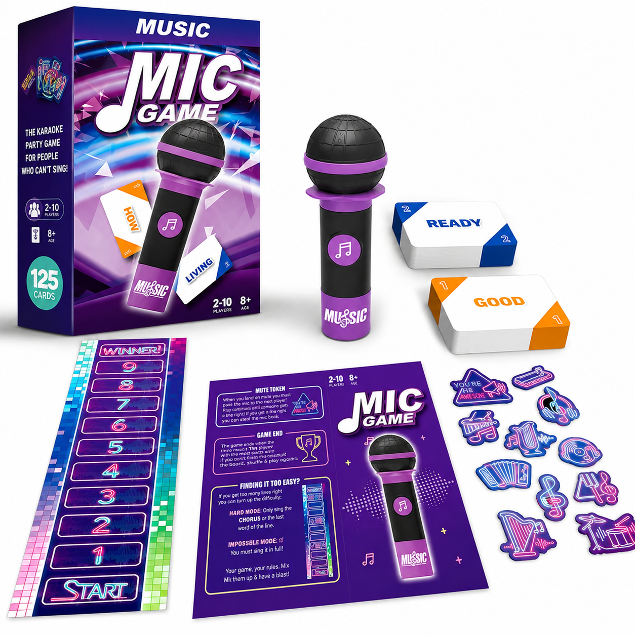 Muziekmicrofoonspel – het spel waarmee iedereen gaat zingen 🎤