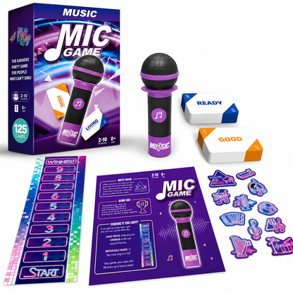 Muziekmicrofoonspel – het spel waarmee iedereen gaat zingen 🎤