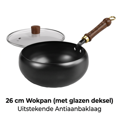 Ongecoate gietijzeren pan – geen chemicaliën, geen afbladderende coating
