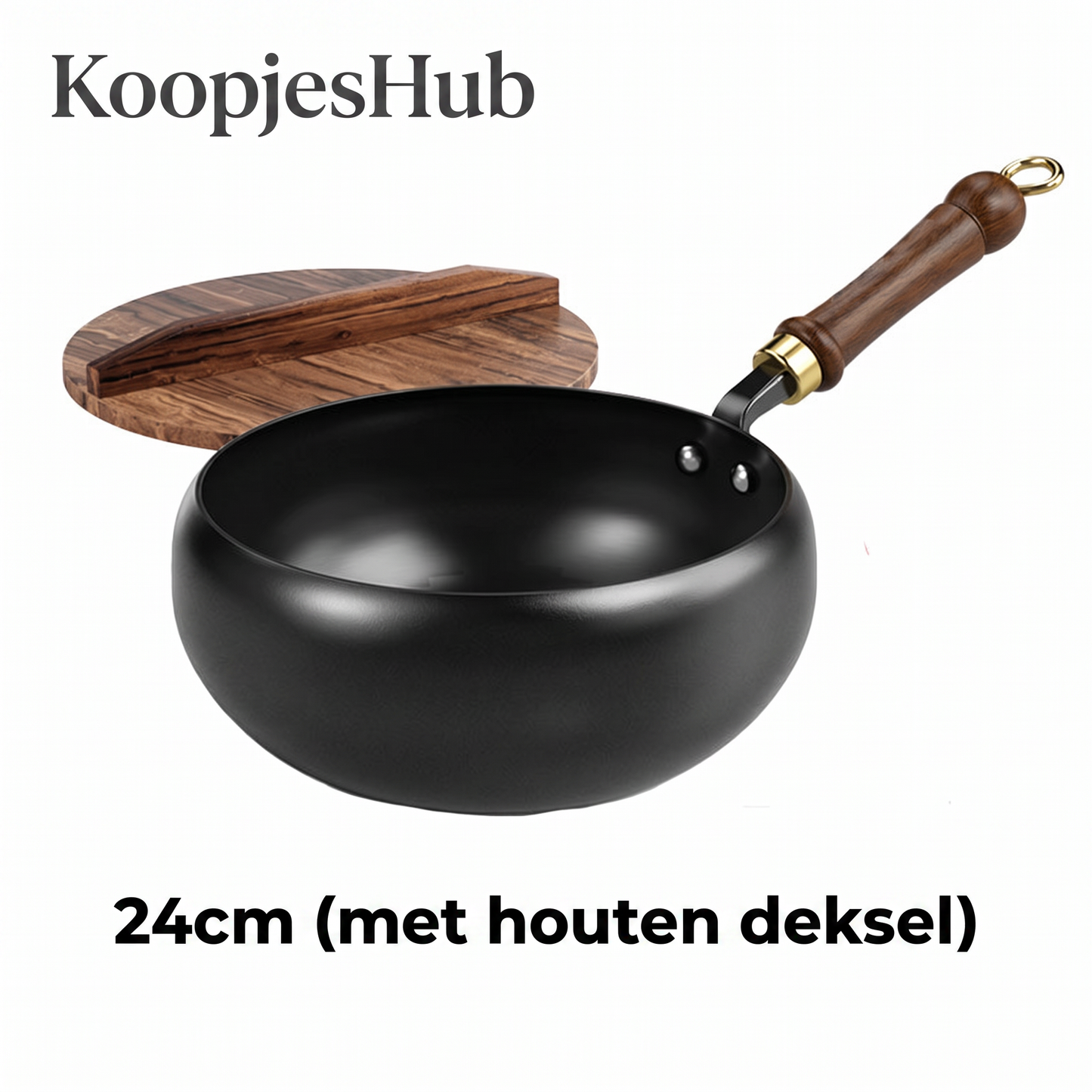 Ongecoate gietijzeren pan – geen chemicaliën, geen afbladderende coating