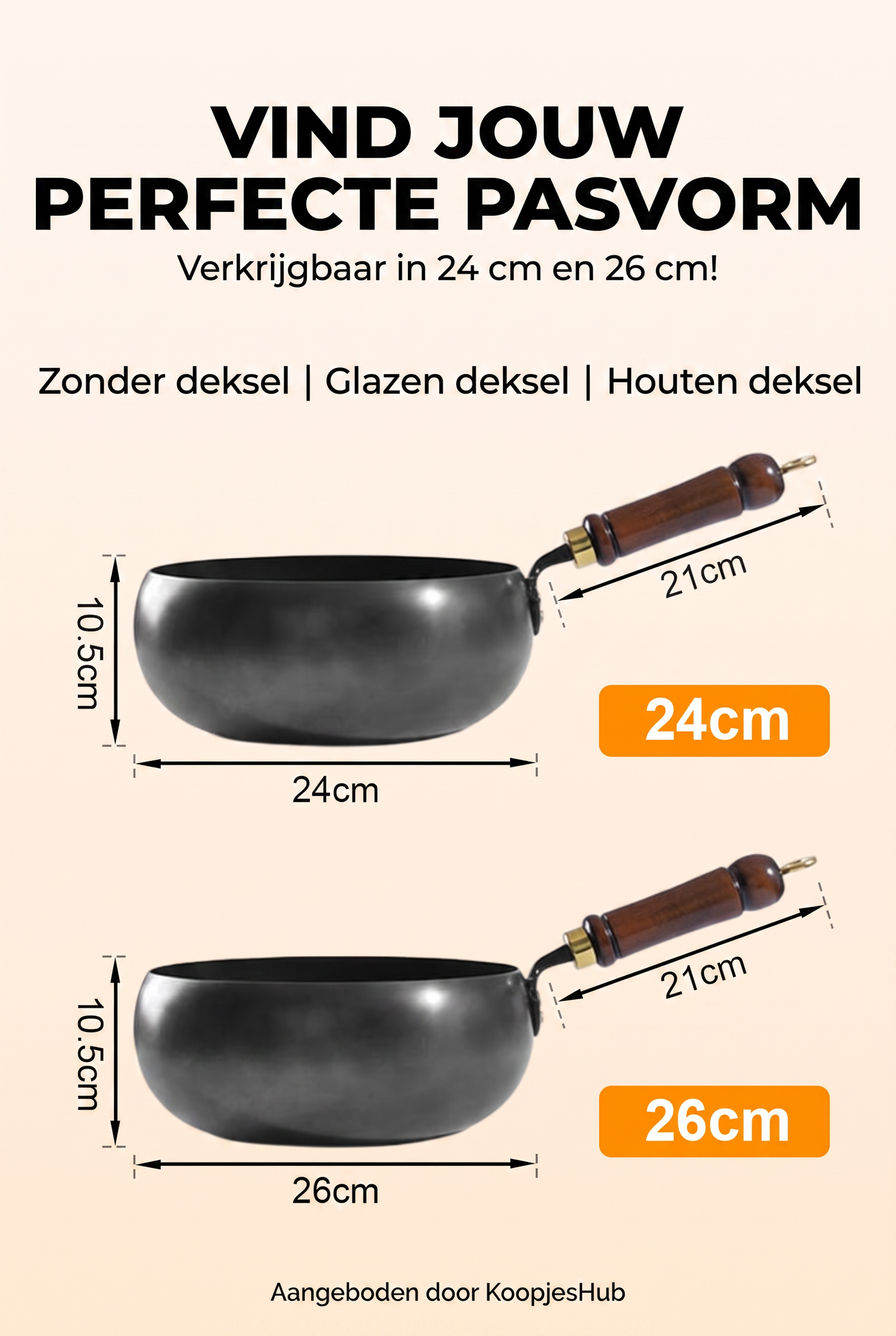 Ongecoate gietijzeren pan – geen chemicaliën, geen afbladderende coating