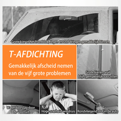 Op maat te snijden rubberen auto afdichtingsstrip