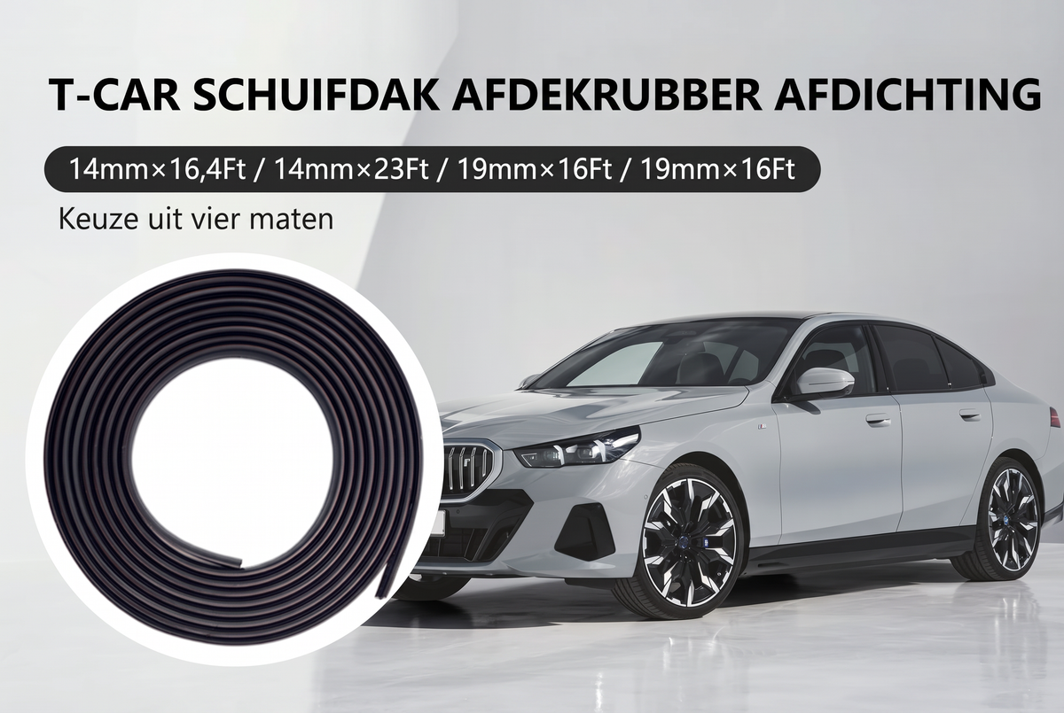 Op maat te snijden rubberen auto afdichtingsstrip