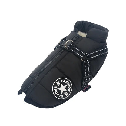 Petstar™ - Waterdichte winterjas met ingebouwd tuigje