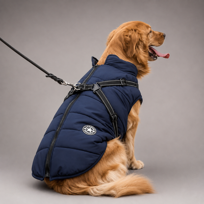 Petstar™ - Waterdichte winterjas met ingebouwd tuigje