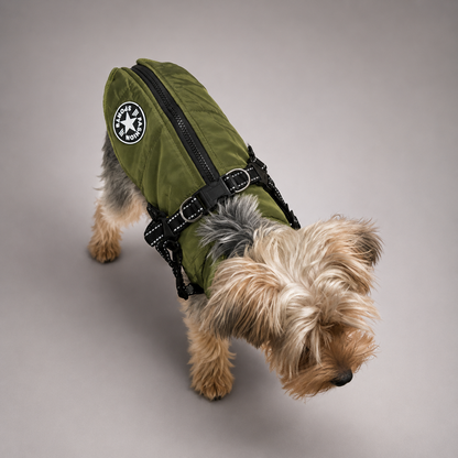 Petstar™ - Waterdichte winterjas met ingebouwd tuigje