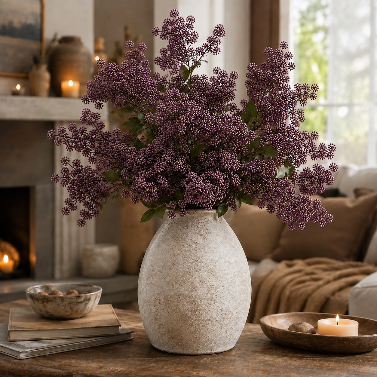 Realistische bessentakjes (3-pack) – het gezelligste interieurdetail van de herfst