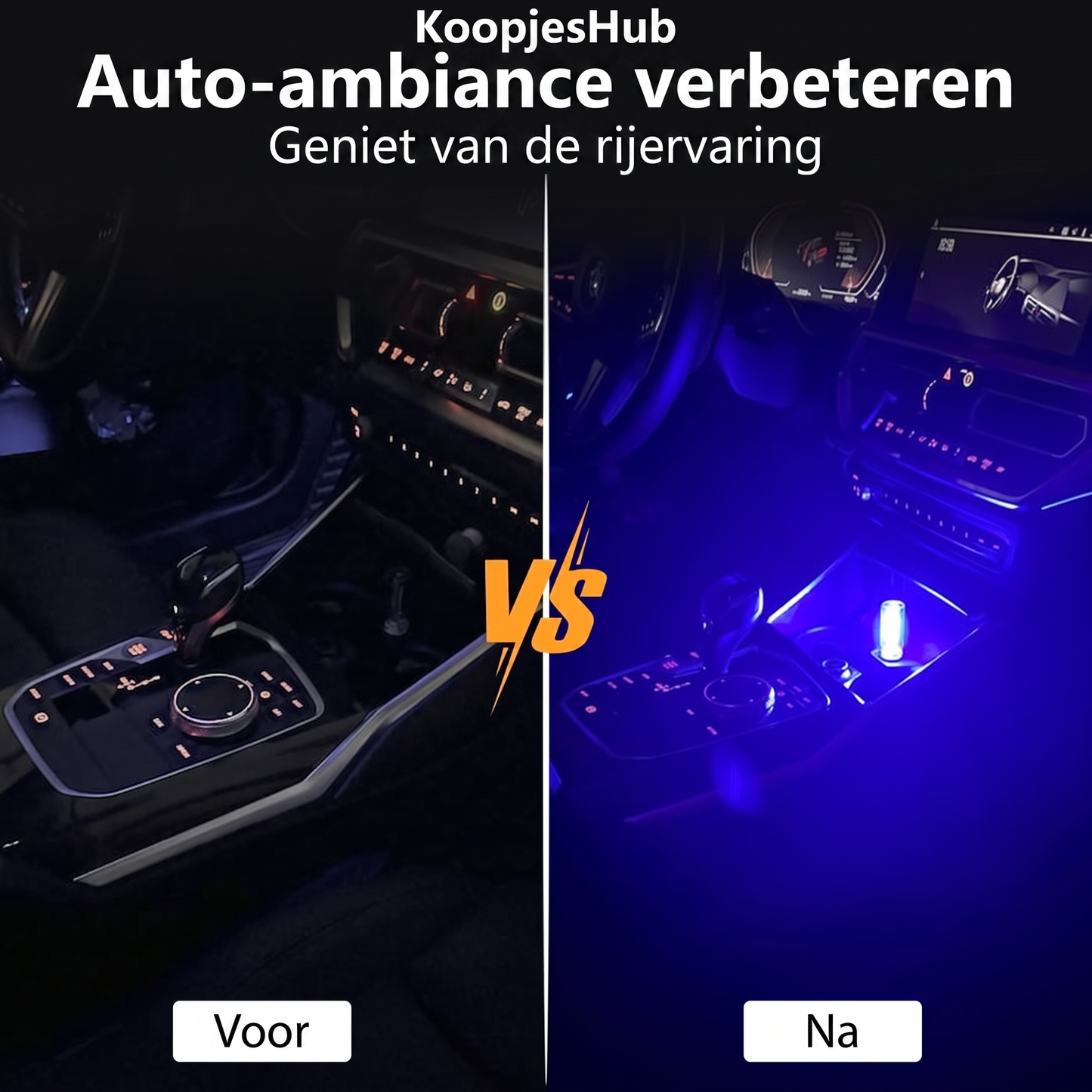 USB-nachtlampje voor in de auto