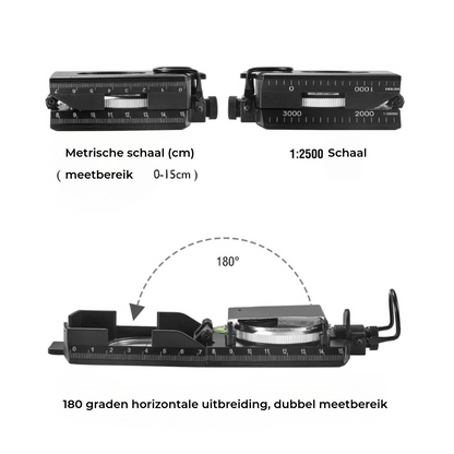 TrueNorth™ - Kompas voor buitenactiviteiten