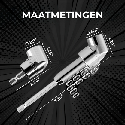 Set van 2 Hoekboren