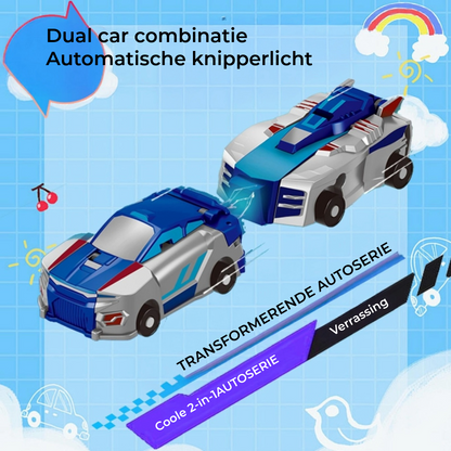 Dino Drive 2-in-1 Transformerende Raceauto Dinosaurus