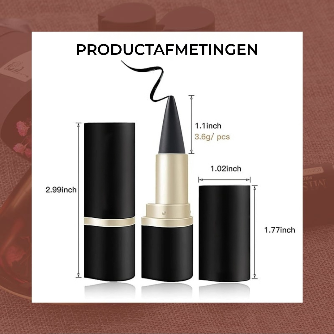 Ultra-bestendige matte eyeliner – sneldrogend, 24 uur houdbaar & maximale precisie