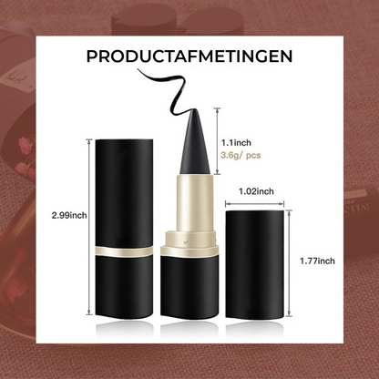 Ultra-bestendige matte eyeliner – sneldrogend, 24 uur houdbaar & maximale precisie