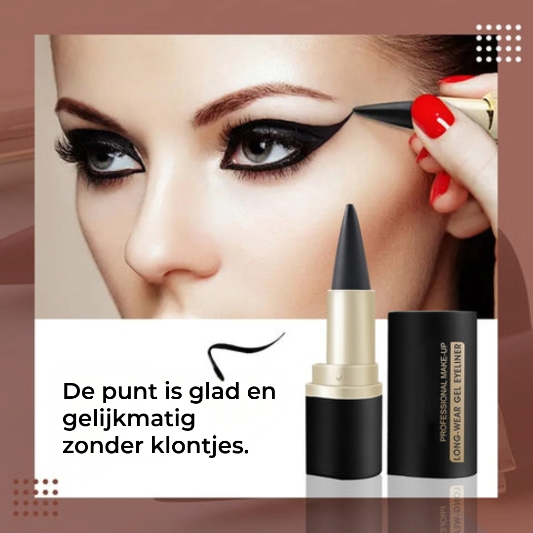 Ultra-bestendige matte eyeliner – sneldrogend, 24 uur houdbaar & maximale precisie