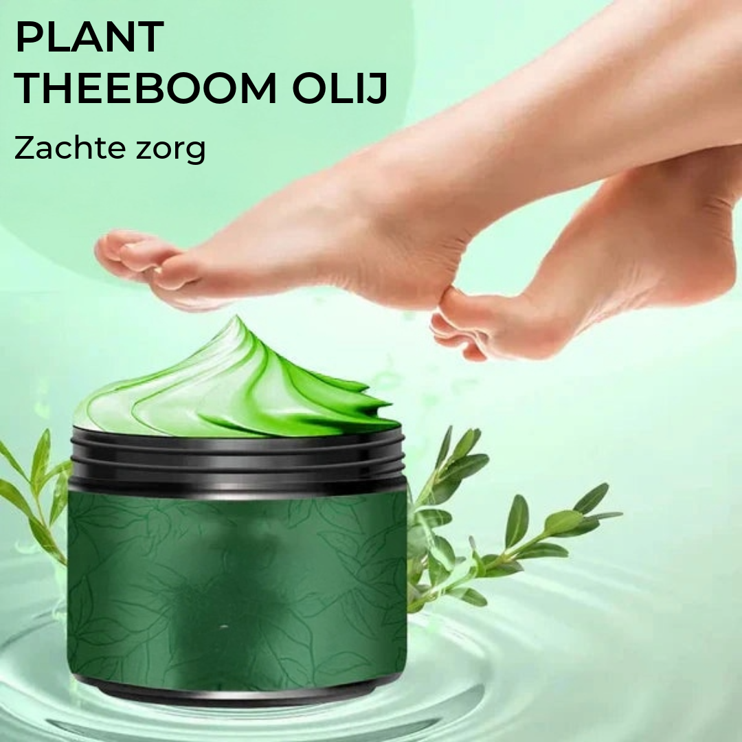 Hydraterende Voetcrème van Theeboomolie en Aloë Vera
