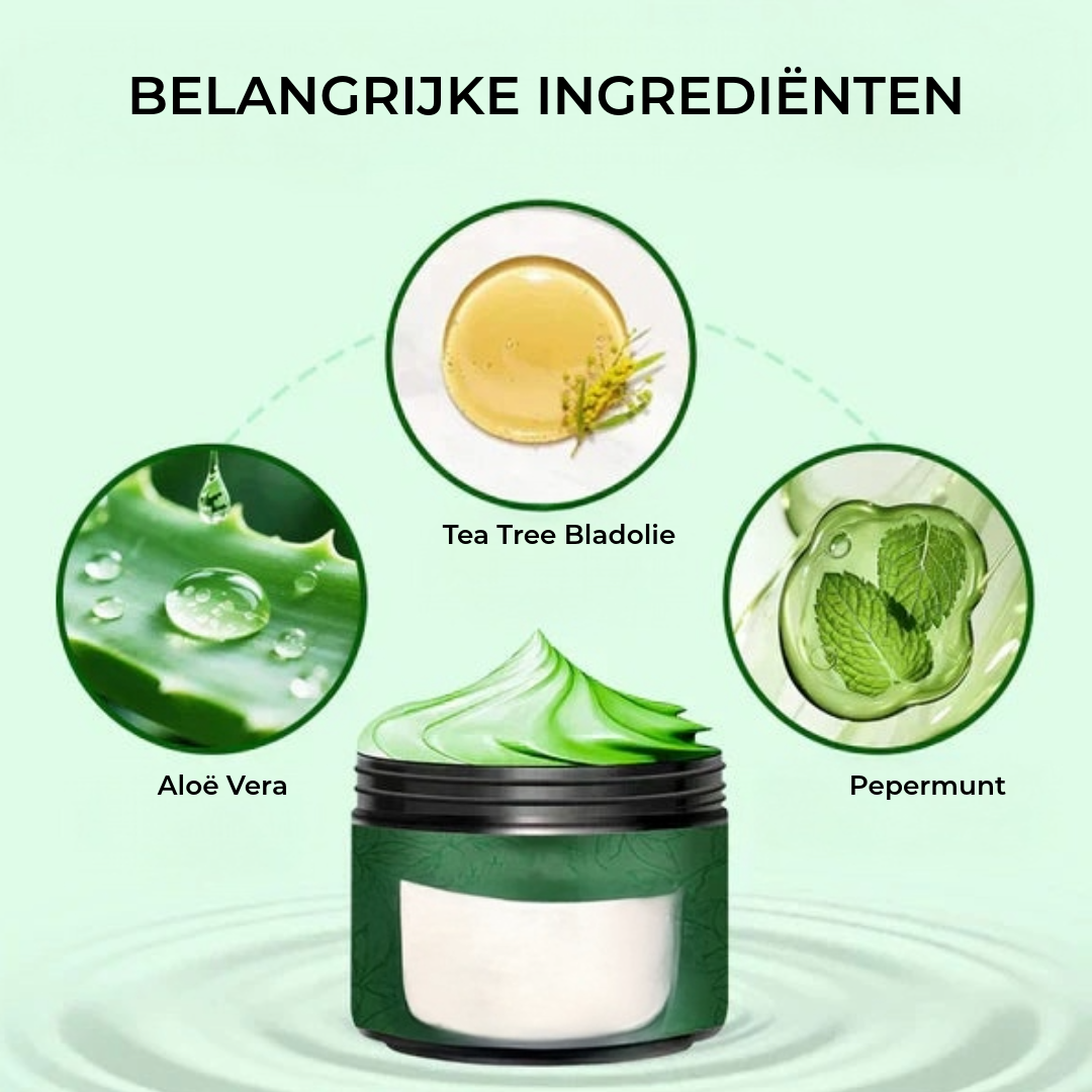 Hydraterende Voetcrème van Theeboomolie en Aloë Vera
