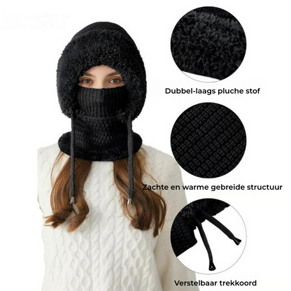 Sherpa Hoodie Kap Voor Vrouwen