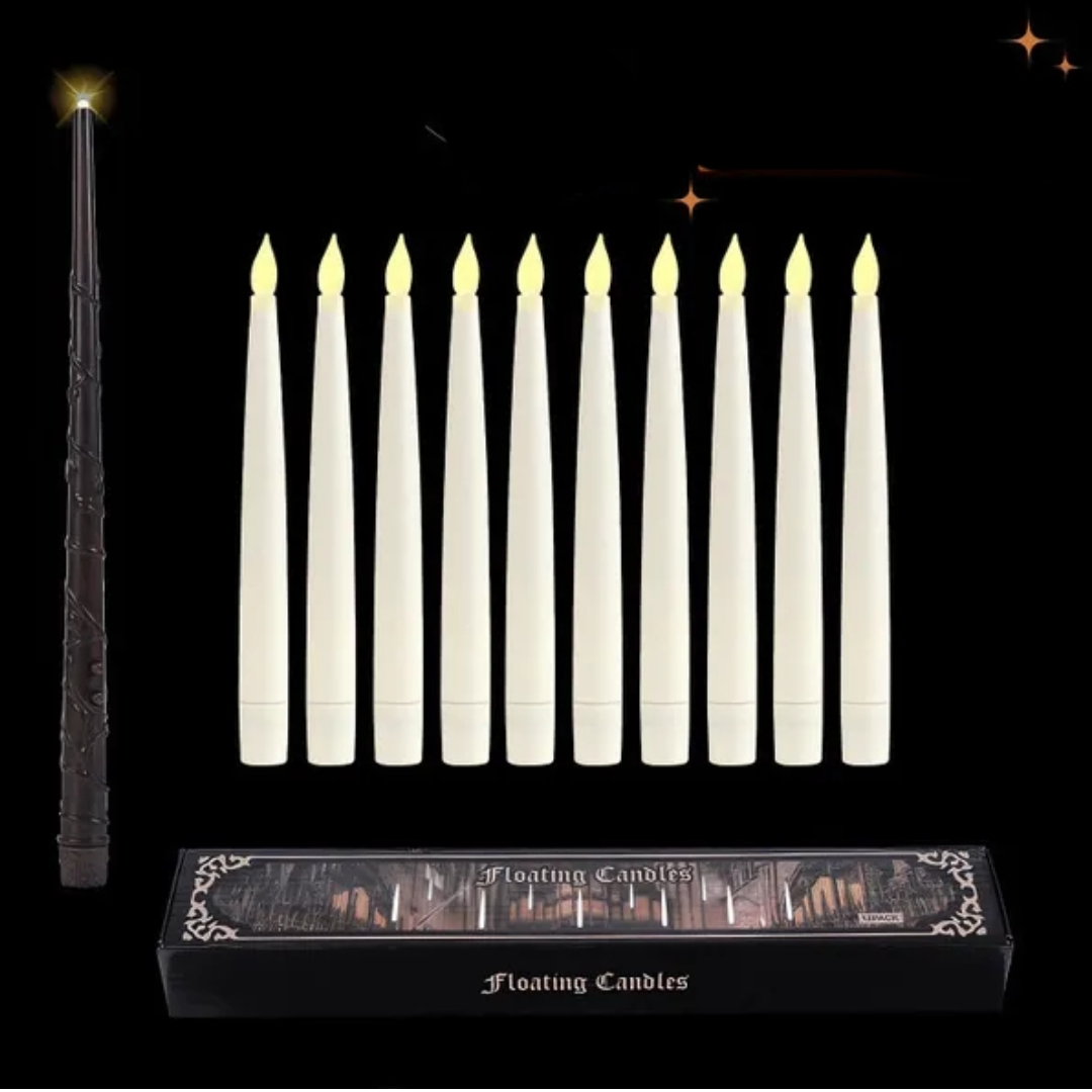 Zwevende LED Kaarsen