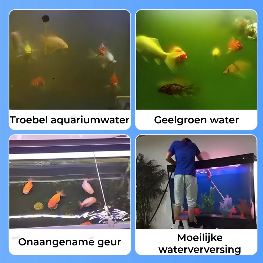Waterzuiveringstabletten voor aquaria