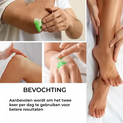 Hydraterende Voetcrème van Theeboomolie en Aloë Vera