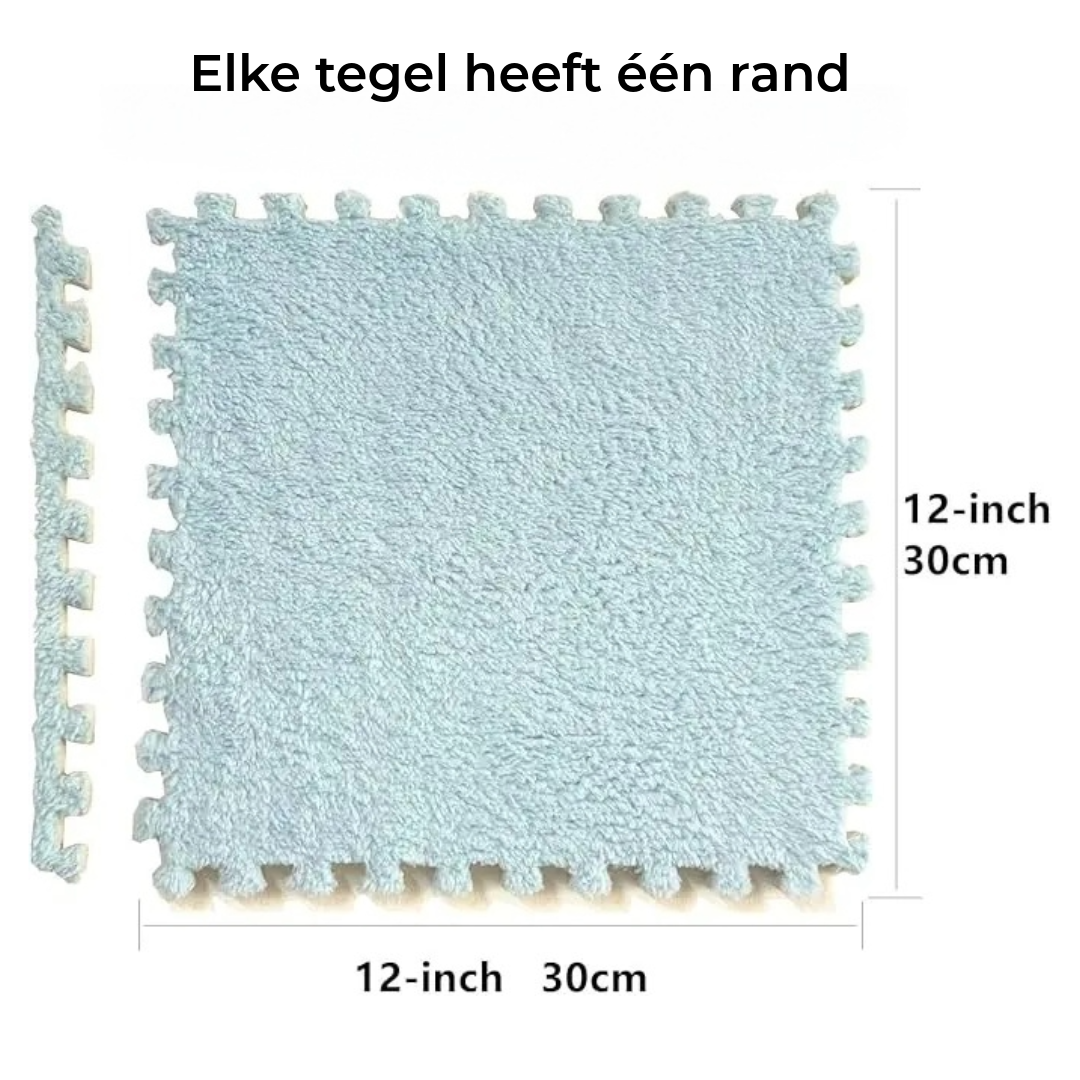 SoftStep PlayTiles – Zachte, modulaire vloertegels die zorgen voor veilig spelen én een stijlvolle inrichting. (Verpakking van 10 stuks)