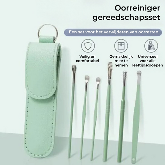 Stalen Oorsmeer Verwijderaar Set