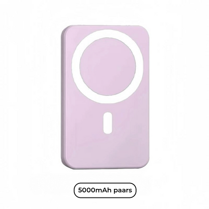 Magnetische draadloze powerbank voor iPhone - 5000 mAh