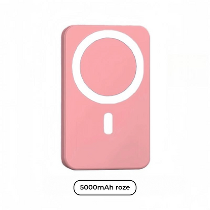 Magnetische draadloze powerbank voor iPhone - 5000 mAh